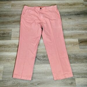 Vintage 1946 Military Twill Cotton Chino Pants Men 43 31 Salmon Pink Preppy